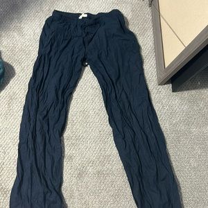 Brandy Melville linen low rise pants